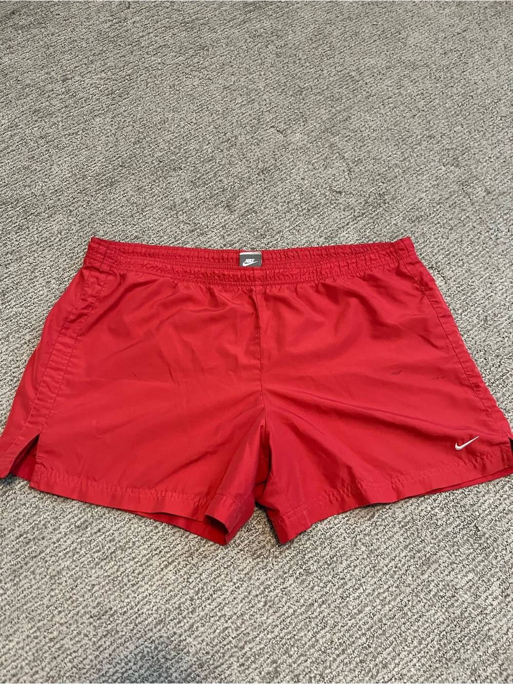 Nike Women’s Bright Red Athletic Running Shorts